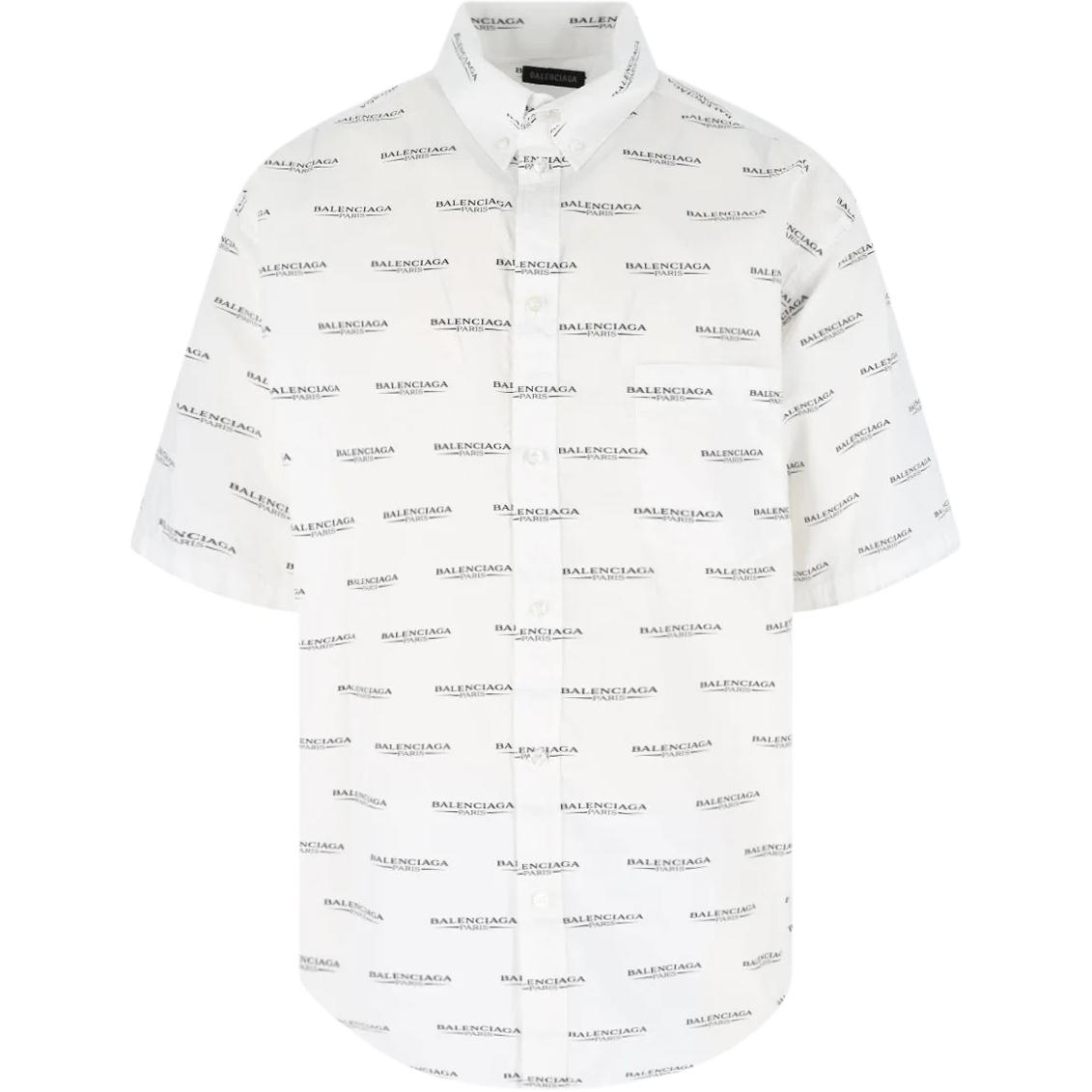 Мужская рубашка Balenciaga (белая)