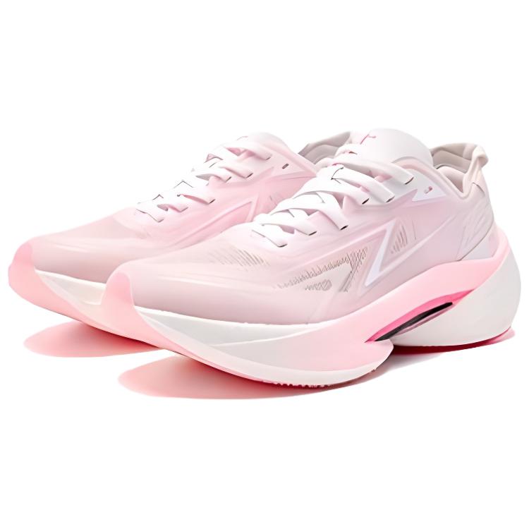 QIAODAN Slip Resistant Abrasion Resistant Low top Casual Running Shoes Women’s Pink