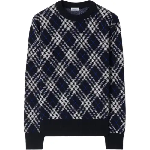 Burberry checked sweater