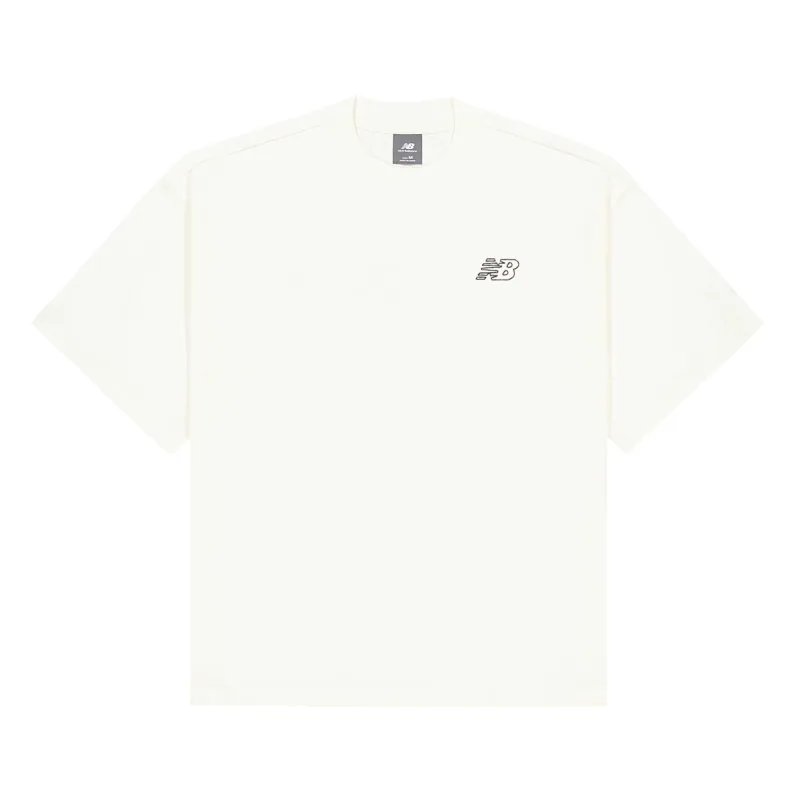 New Balance NB Grey T Shirt Men's White