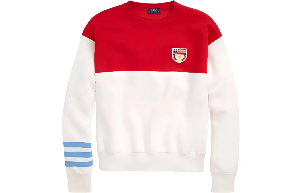 Polo Ralph Lauren Sweatshirt Women's White Red