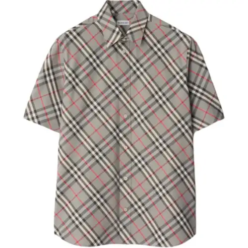 Burberry checked shirt