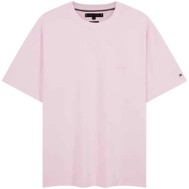 Tommy Hilfiger T-Shirts Men's Crew Neck Moderate Straight Fit