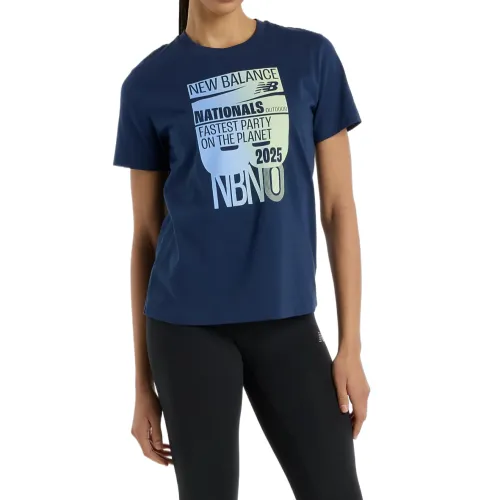 New Balance T Shirt Women's Blue