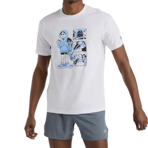 New Balance T Shirt Men's White