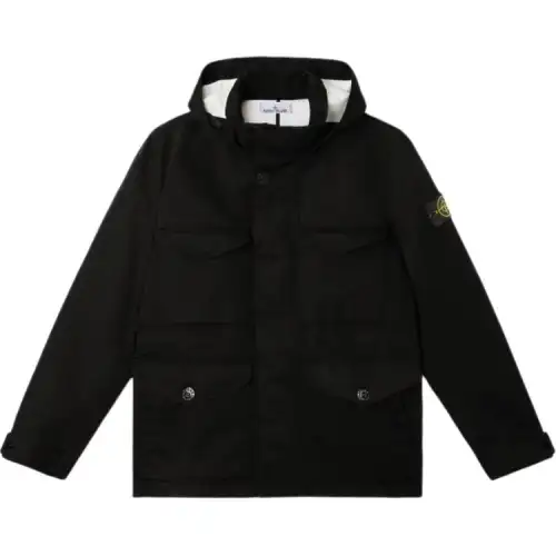 STONE ISLAND Compass Patch Hooded Jacket