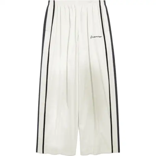 Balenciaga Casual Pants Loose Fit Men's Multicolor