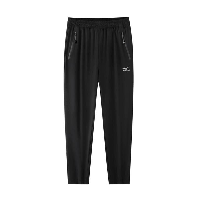 Mizuno Quick dry travel breathable elastic trousers for men and women, with your logo imprint, loose straight fit