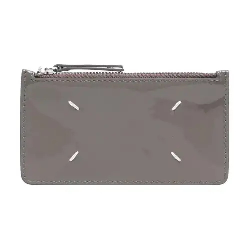Maison Margiela Calfskin Wallet Women's Gray
