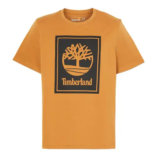 Timberland T Shirt Men's Dark Yellow