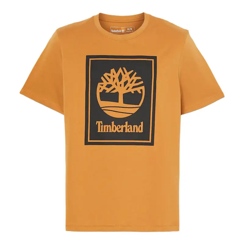 Timberland T Shirt Men's Dark Yellow