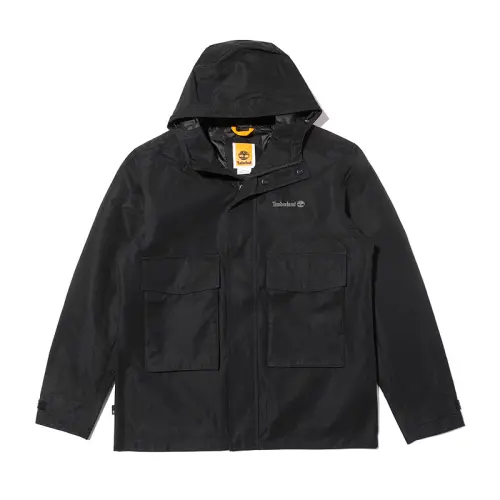 Timberland Jackets Men's Black Hooded Moderate