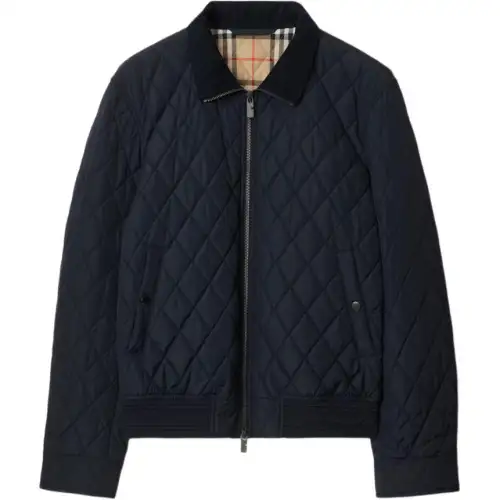 Burberry SS25 Puffer Jacket Men's Marine Blue