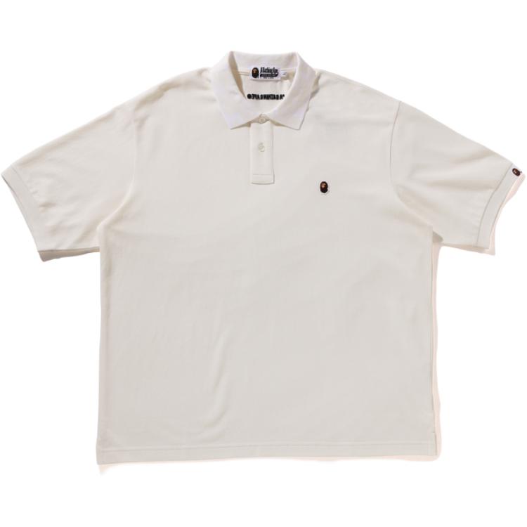 Мужская футболка A BATHING APE Polo SS25 (черная)