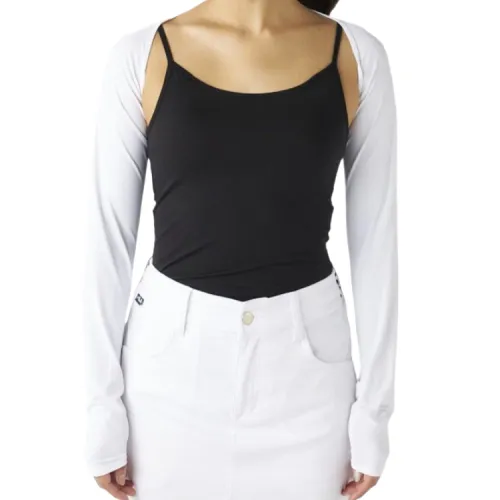 FILA Golf Collection Crop Top Women's White