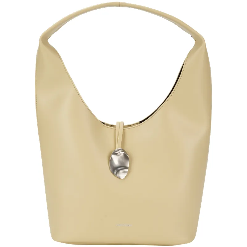 CALVIN KLEIN Synthetic Material Basket Bag Handbag Medium Women's Parsley Color