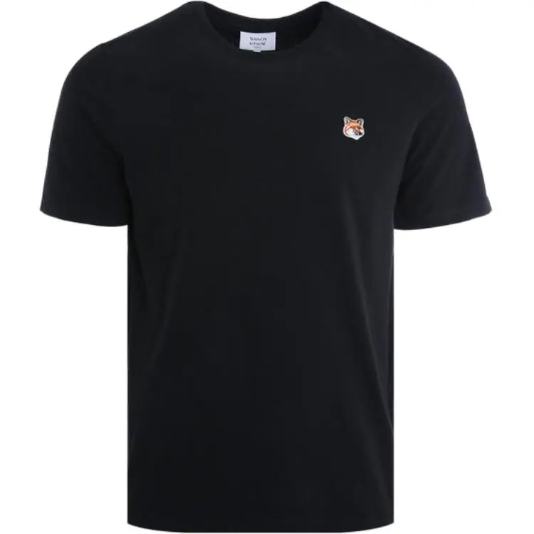 Maison Kitsuné Fox Head patch T shirt