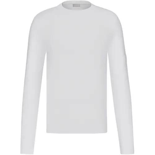 DIOR Quarterly New Products Sweaters Men's White Crew Neck Moderate Other