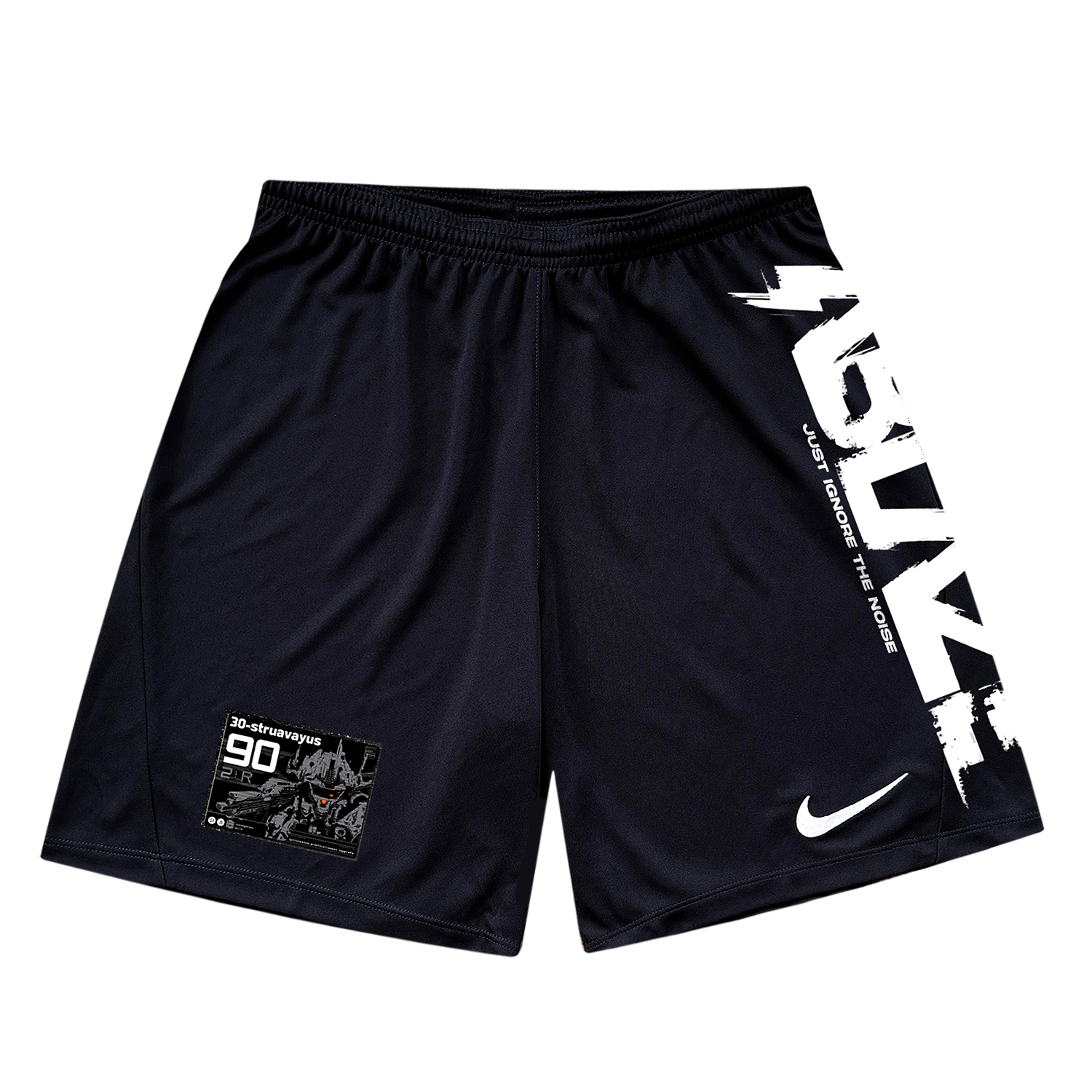 Nike Dri Fit Sports Shorts Unisex Black
