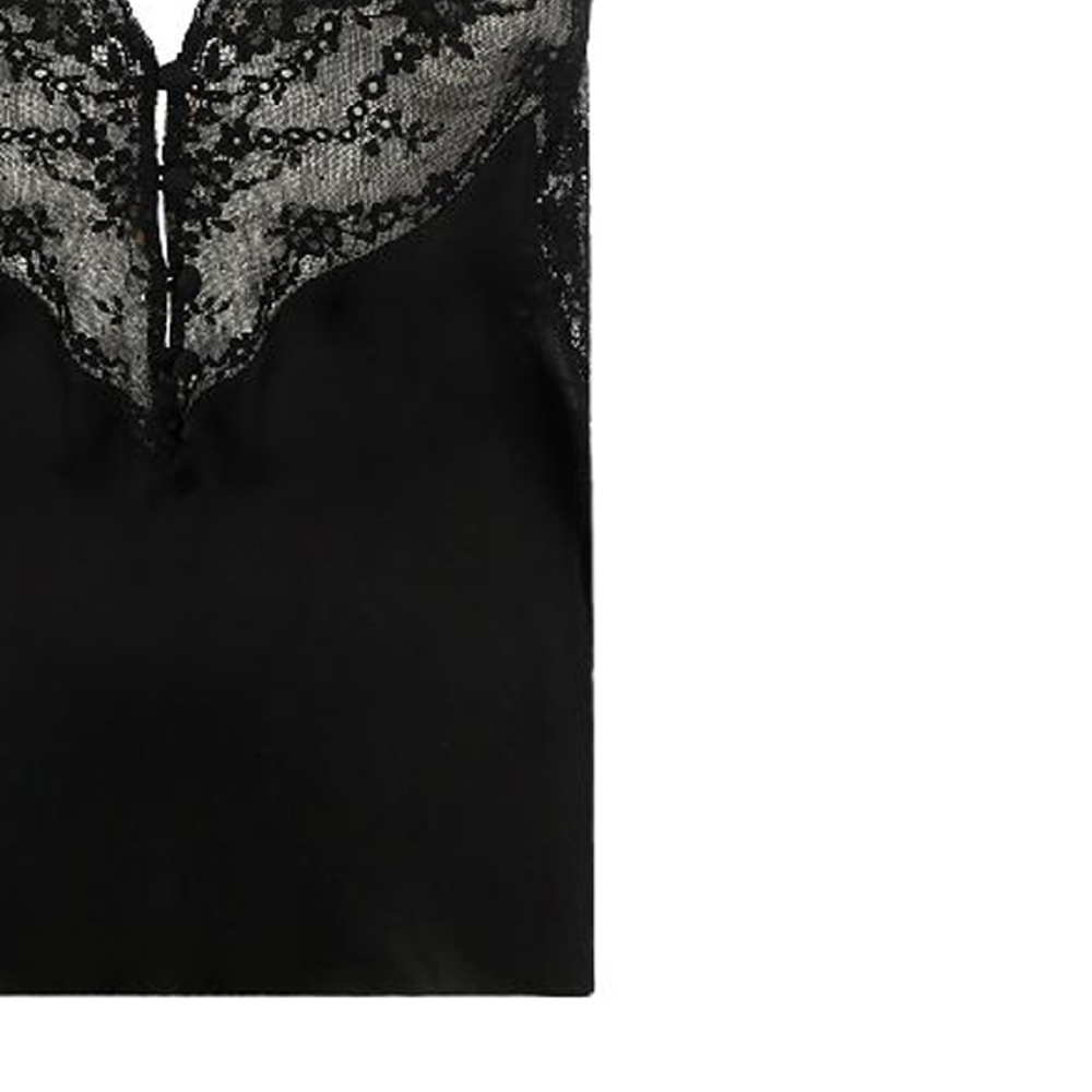 Женский топ SAINT LAURENT (черный) — фото 6