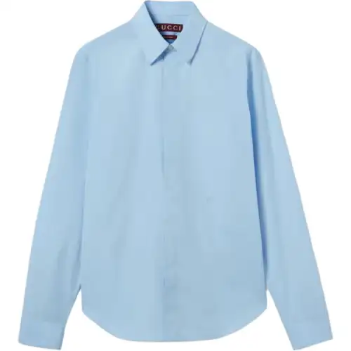 Gucci Collared Long-Sleeved Shirt