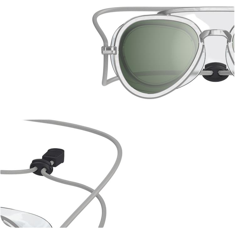 Speedo SUNNY G Series Swim Goggles Vacation Swim Unisex Silver