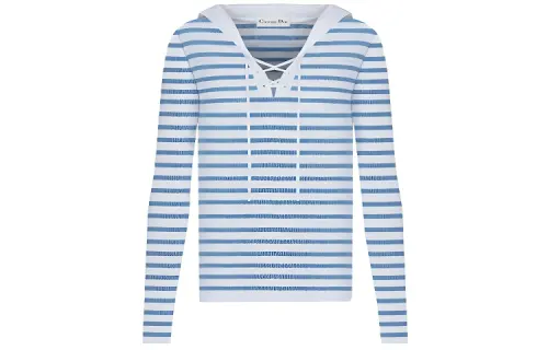 DIOR SS22 Slim Fit Knitwear Women's Blue