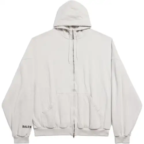 Balenciaga SS25 Sweatshirt Tubas Fit Unisex Gray