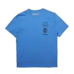 Timberland T Shirts Men's Blue Crew Neck Moderate