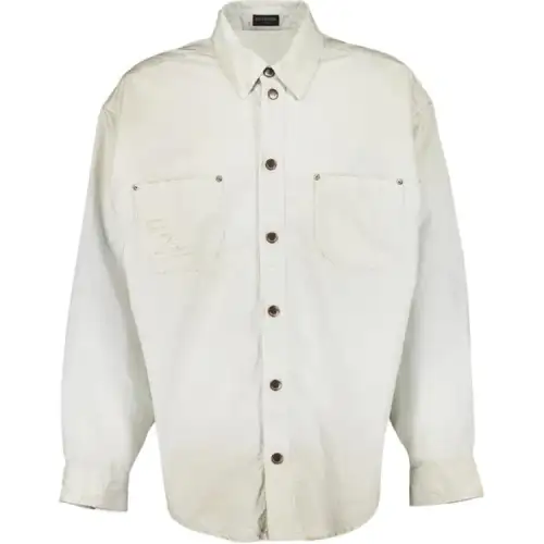 Balenciaga Dirty Effect Workwear Overshirt