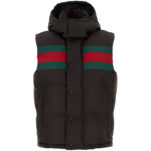 GUCCI Gg Printed Padded Gilet