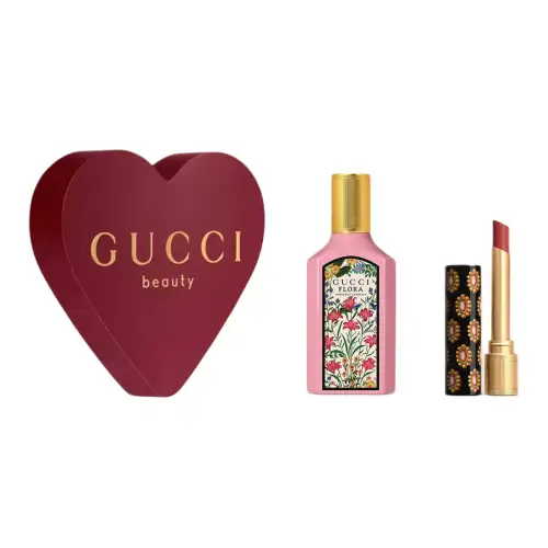 GUCCI Gucci, perfume, lipstick, gift box, set with jasmine