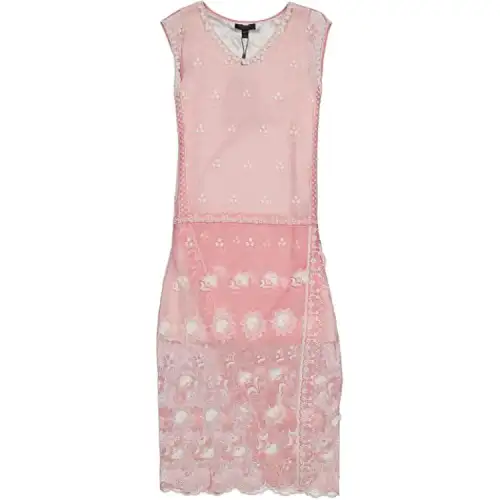 Burberry Sleeveless Dress Women's Rose Pink