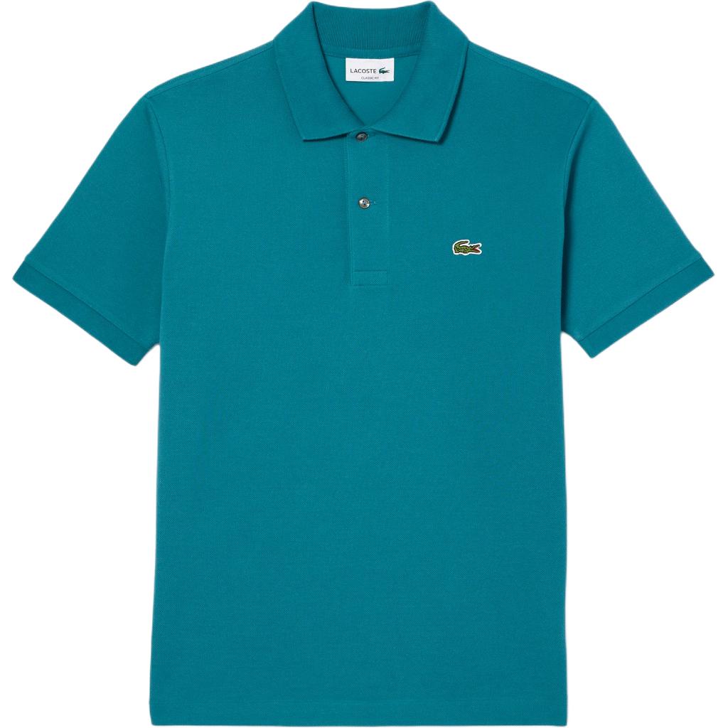 Мужское поло LACOSTE Classic (зеленое)