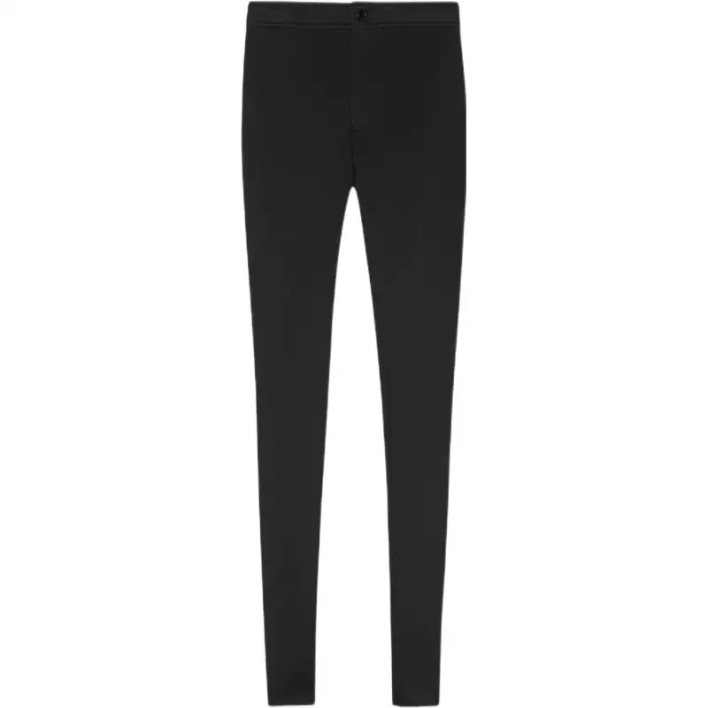 skinny-fit jersey trousers