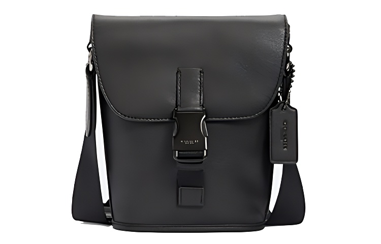 Мужская сумка COACH Track 16 (черная) — фото 1