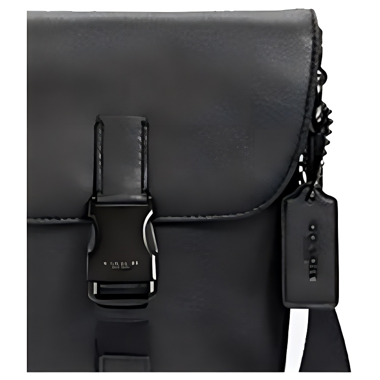 Мужская сумка COACH Track 16 (черная) — фото 4