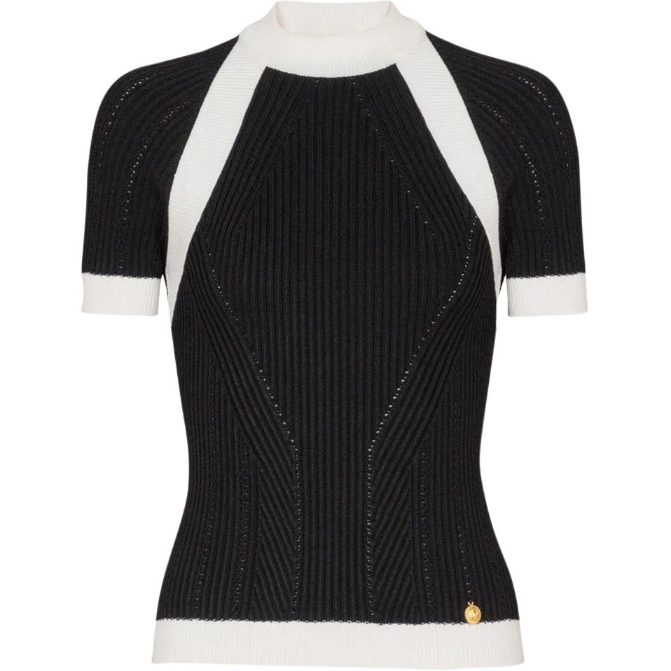 Женская футболка BALMAIN BALMAIN SS25 (черный)