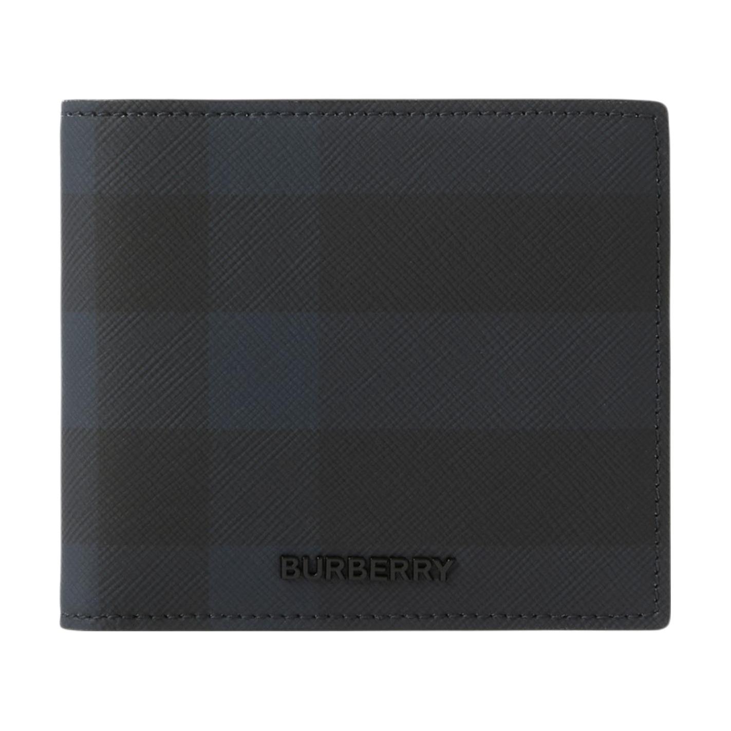 Мужской кошелек Burberry (морской синий)