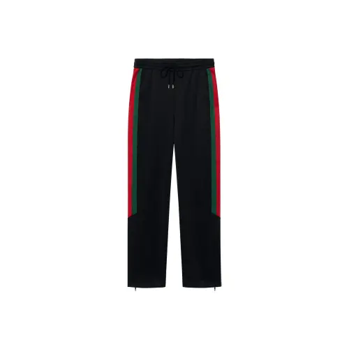 GUCCI Love Parade Casual Pants Men's Black