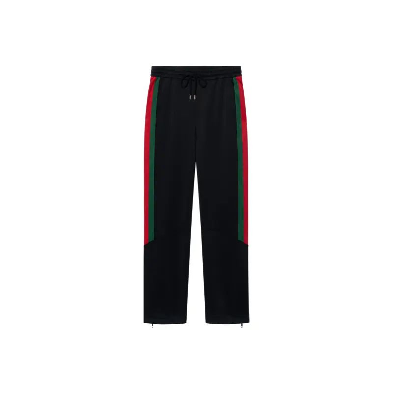GUCCI Love Parade Casual Pants Men's Black