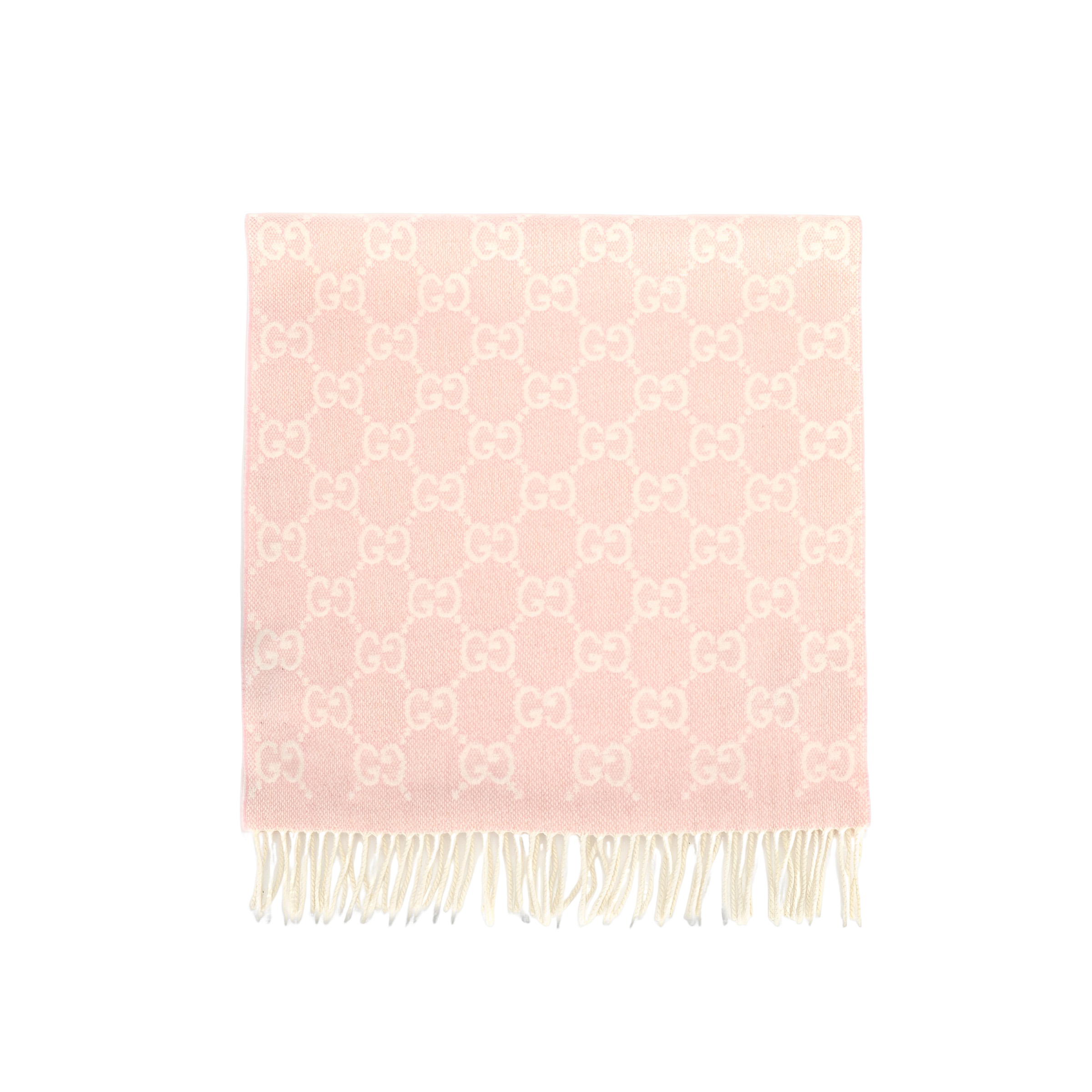 Женский шарф Gucci Logo Scarf (розовый)