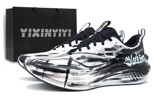 Li Ning Red Hare 7 Pro TPU Cushioning, Wear Resistant Low top Training Running Shoes Men's White Black