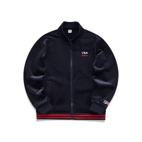 FILA x Wilson AthleticsTENNIS Jacket Men's Royal Blue