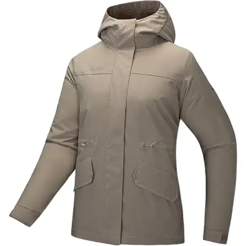 Anta Variety Training Collection Jackets & Coats Women's Walnut Khaki