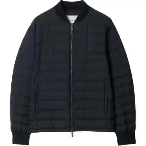 Burberry logo-appliqué jacket