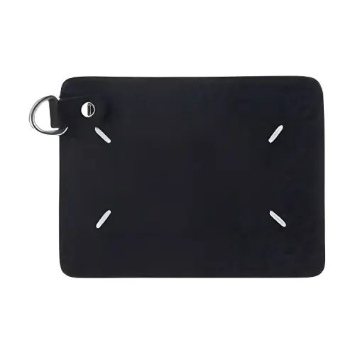 Maison Margiela Cow Leather Card Holder Women's Black