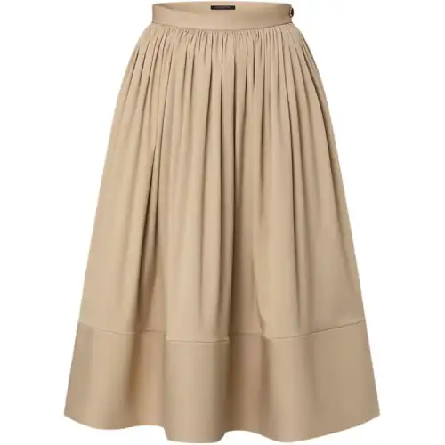 LOUIS VUITTON Xl Hem Midi Skirt