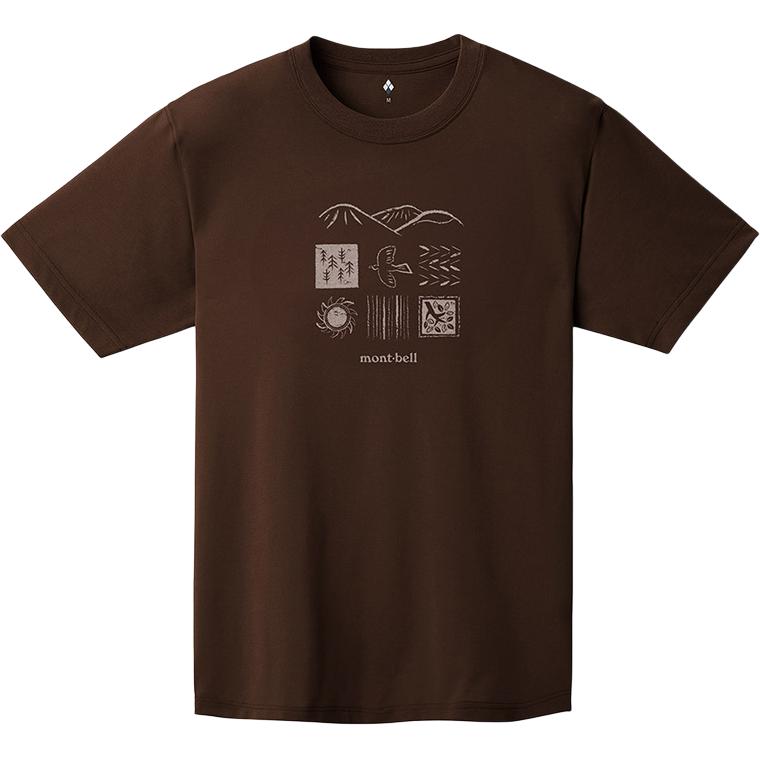 MONTBELL SS25 Quick Dry T Shirts Unisex