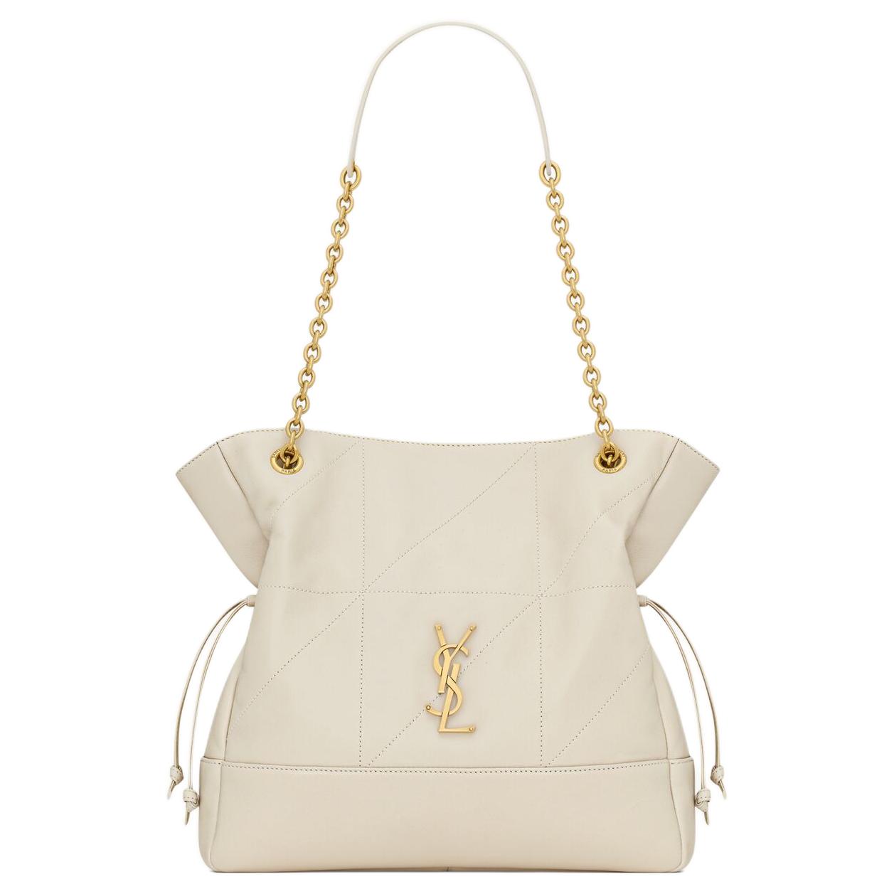 Женская сумка SAINT LAURENT YSL Jamie (ретро-белая)
